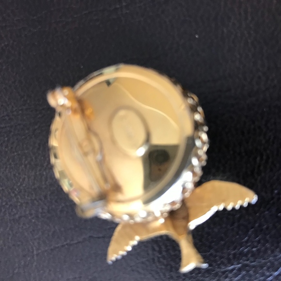 Vintage 1950's Jeanne Birds Nest/Bird/Eggs Brooch - Picture 2 of 2